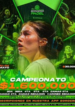 Cartel del torneo