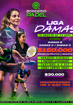 Cartel del torneo