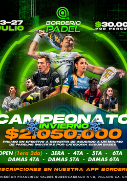 Cartel del torneo